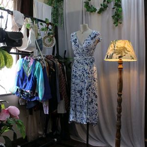 Floral Wrap Dress