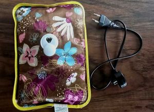 Floral Electric Hot Water Bag