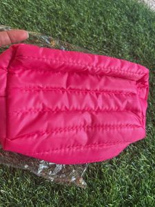 MAC Pink Puffy Pouch