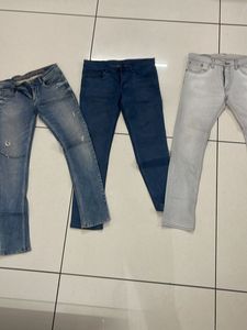 Men's Jeans Bundle - 3 Pairs