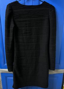 Black Long Sleeve Bodycon Dress