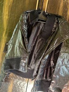 Leather Crop Jacket