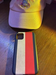 Pink Dad Hat & iPhone Case Bundle