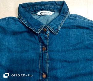 Blue Denim Shirt