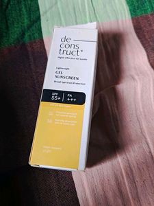 Deconstruct SPF 55+ Gel Sunscreen