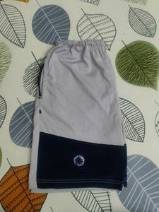 Two-Tone Casual Shorts