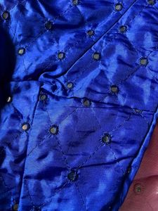 Stunning Blue &amp; Pink Lehenga Choli Set