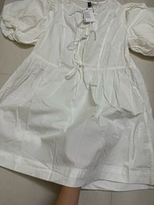 H&amp;M Tie Detail Dress