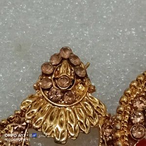 Indian Jewelry Set ( some Stone Lost ,Look The Pic