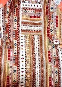 Kalini Geometric Printed Colourful Regular Kurta🌹