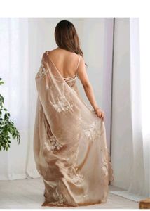 Elegant Embroidered Saree