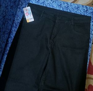 Black Straight Jeans