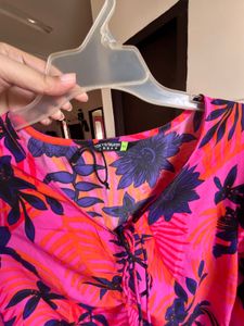 🔥New Tropical Tie Up Dress🔥
