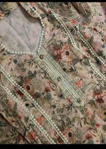 Floral Print Kurta Set