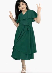 Green Wrap Dress