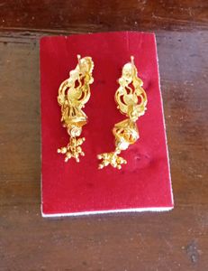 City Gold Drop Earrings