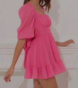 Elegant Pink Dress