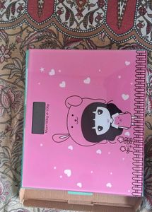 Cute Pink Cartoon Digital Scale