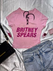 Y2k Signature Britney Spears Graphic Tee