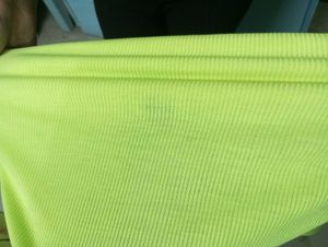 Secondhand Neon Green Fitted Long Sleeve Top
