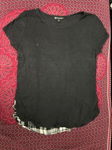 Black And White Women Tshirt