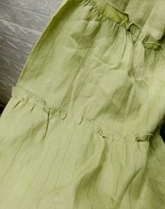 Green Plazzo Pants Free Size