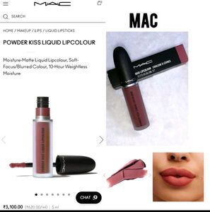 Mac Pink Roses Liquid Lipstick