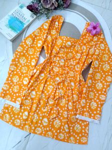 pure Cotton 🆕 Corset short kurta ✨🎀