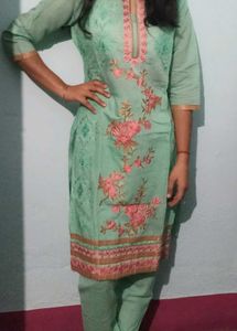Beautiful Kurta With Churidar pajama...