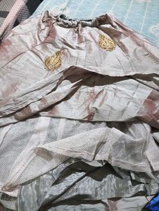Grey Silver Lehenga