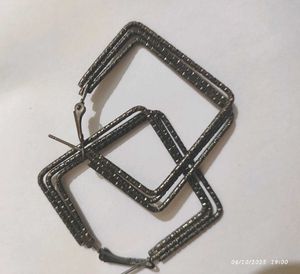 Square Hoop Earrings
