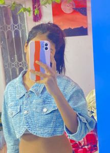 Cropped Denim Jacket