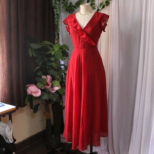 Red Maxi Dress