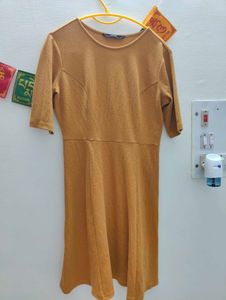 Mustard Casual Dress