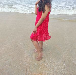 Red Polka Dot Dress