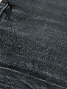 Black Denim Shorts