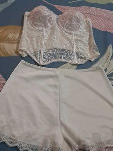 Premium  Imported Fabric  Corset N Short