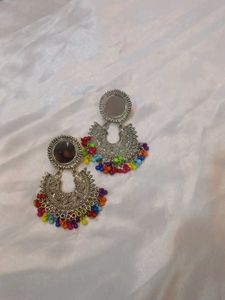 Colorful Jhumka Earrings