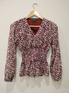 PEPLUM TOP