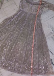 Silver Grey Gwon Duppata