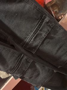 Streetwear Style Black Jeans