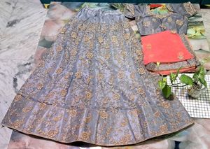 Elegant Grey Lehnga
