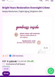 This plum bright years restorative overnight