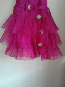 cute pink barbie frock