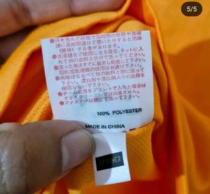 YONEX POLO TSHIRT (orange)