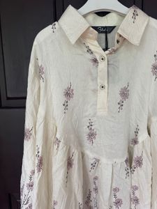 Floral Print Tunic Top