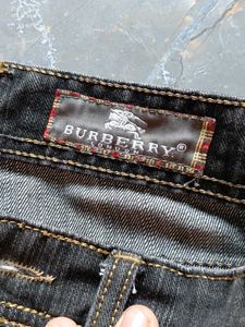 Burberry London England baggy jeans