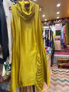 Mustard Sleeveless Dress