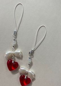 Heart Charm Phone Strap