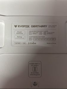 EvoFox Deathray RGB Gaming Keyboard